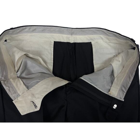 NWOT BURBERRY LONDON 100% Wool Black  3-Button Suit Men’s Size 42L Bond Street - Picture 5 of 8